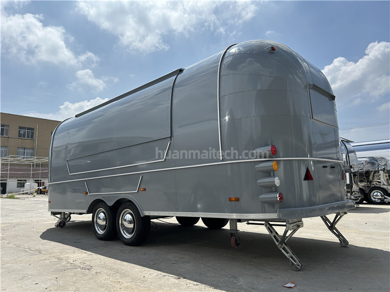 Burger Food Truck Grey Airstream Food Trailer=,Coffee Trailer - Remolque venta ambulante: foto 2 Burger Food Truck Grey Airstream Food Trailer=,Coffee Trailer - Remolque venta ambulante: foto 2