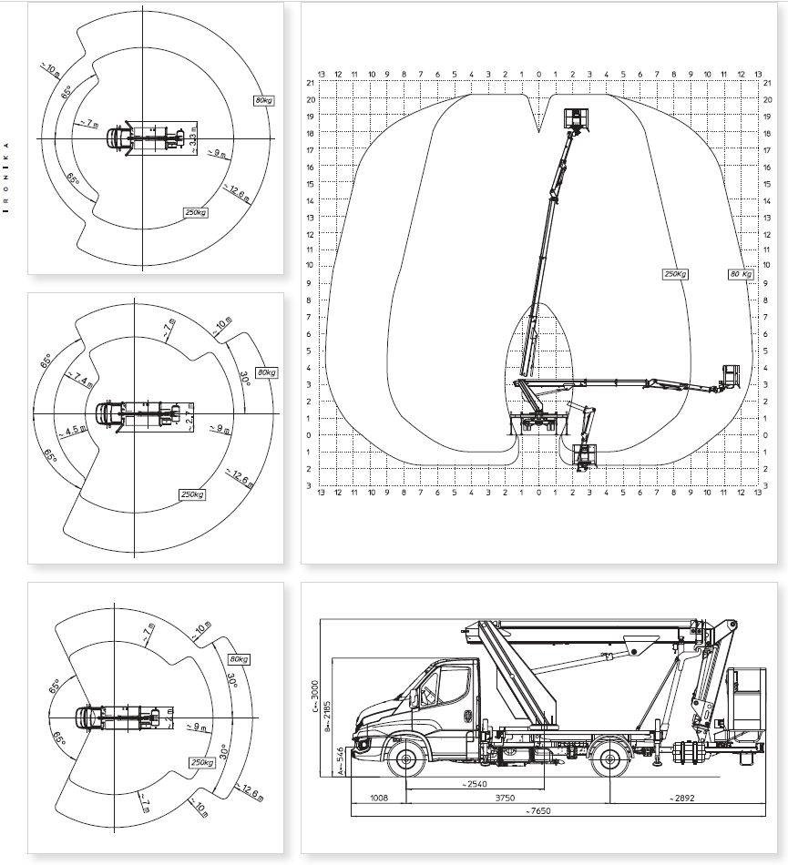 Multitel MJ 201 - Camión con plataforma elevadora: foto 2 Multitel MJ 201 - Camión con plataforma elevadora: foto 2