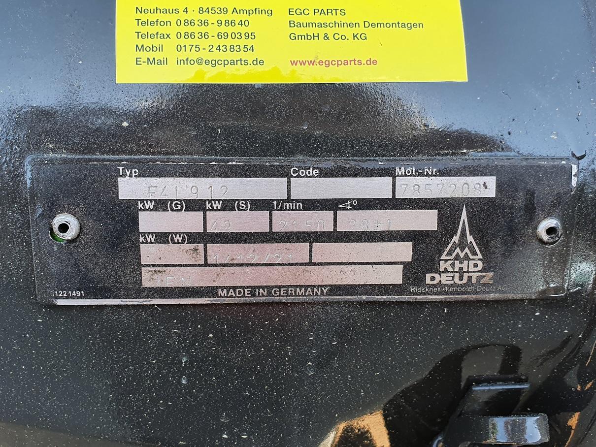 Deutz F4L912 aus Eder 805 - Motor para Maquinaria de construcción: foto 5 Deutz F4L912 aus Eder 805 - Motor para Maquinaria de construcción: foto 5
