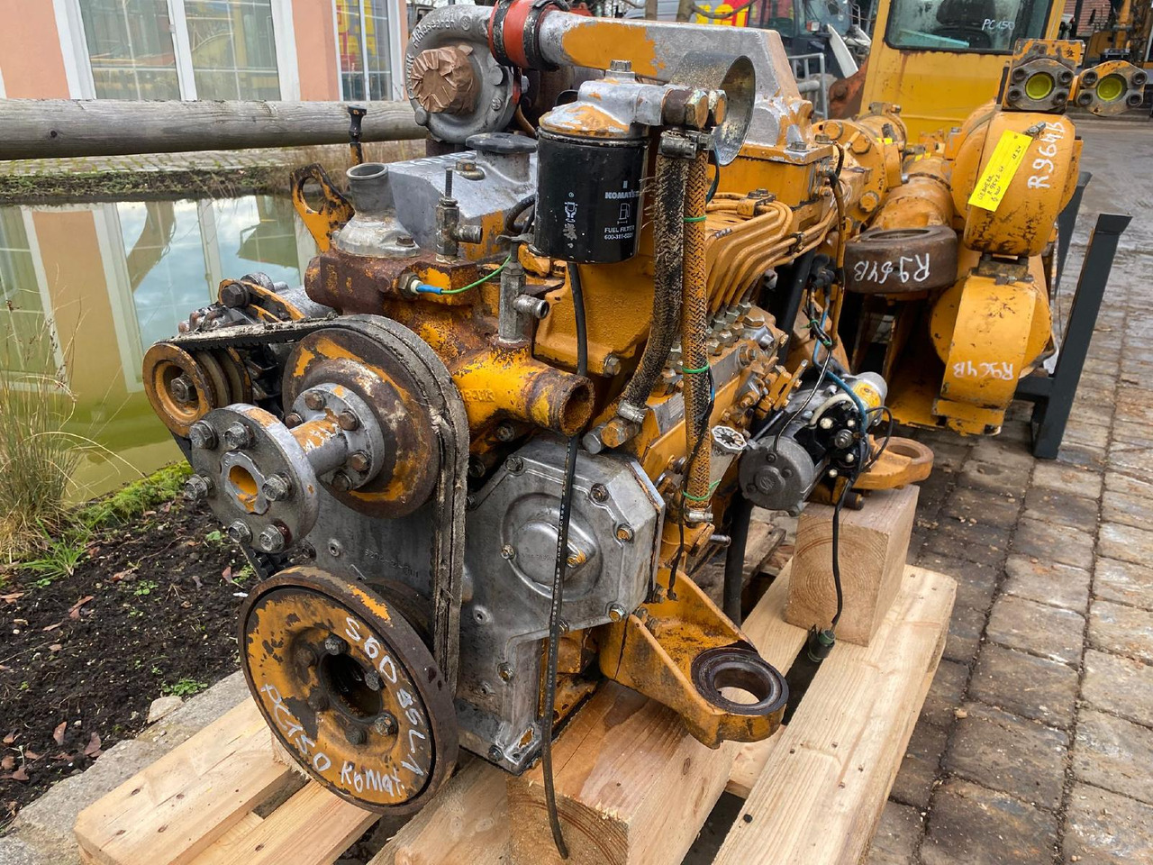 Komatsu S6D95L-1 aus PC 150 - Motor para Maquinaria de construcción: foto 2 Komatsu S6D95L-1 aus PC 150 - Motor para Maquinaria de construcción: foto 2
