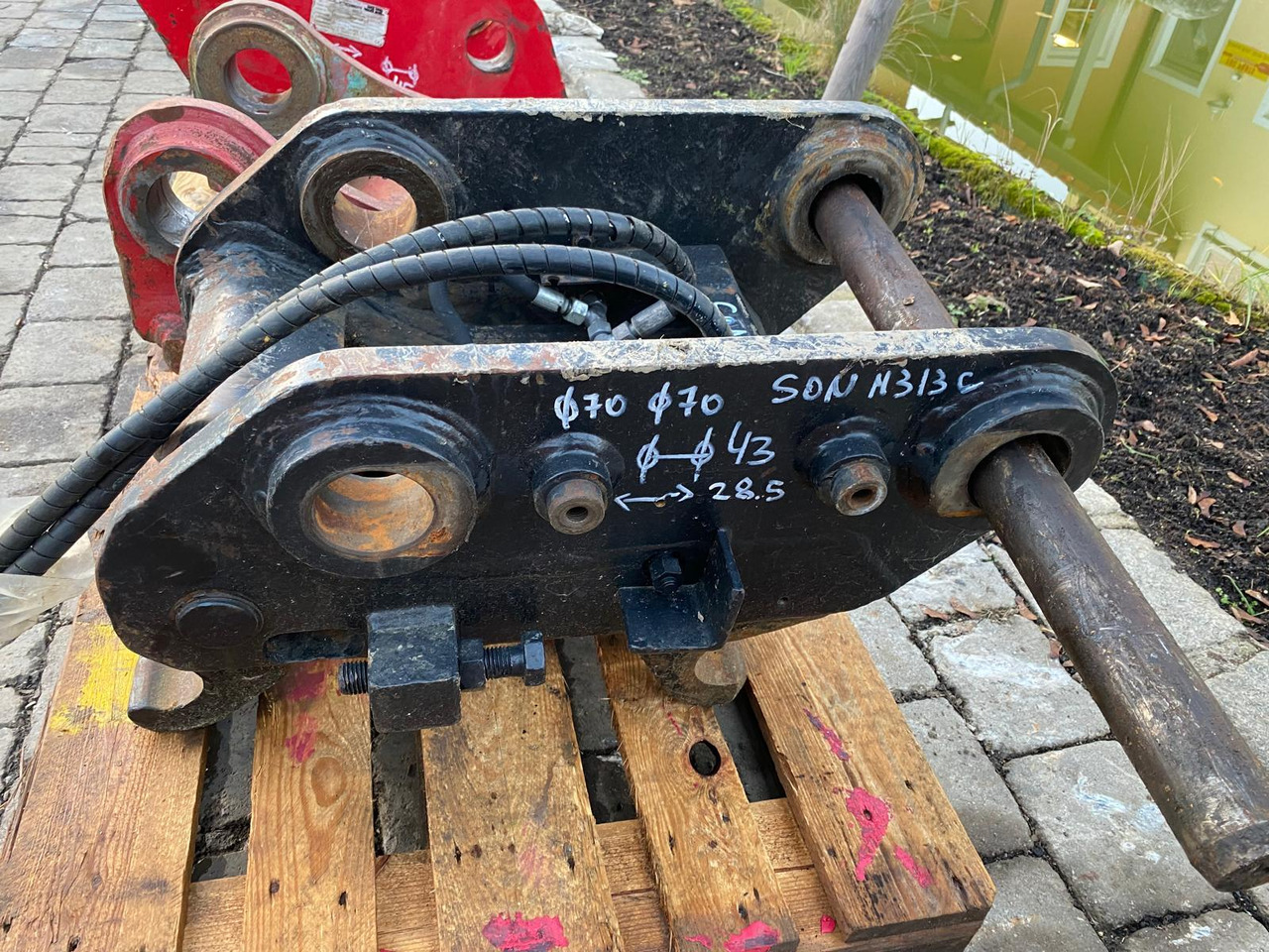 Lehnhoff CAT 313, Rädlinger - Acoplamiento rápido: foto 1 Lehnhoff CAT 313, Rädlinger - Acoplamiento rápido: foto 1