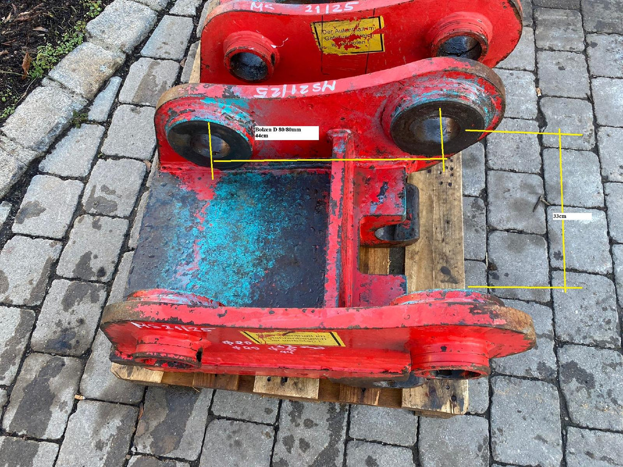 Lehnhoff MS 21 /25 - Acoplamiento rápido: foto 2 Lehnhoff MS 21 /25 - Acoplamiento rápido: foto 2