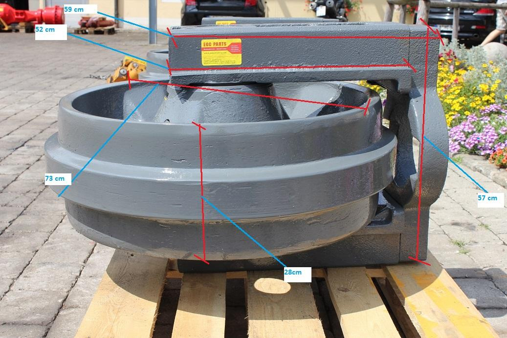Piezas del tren de rodaje para Maquinaria de construcción Liebherr R 974: foto 7