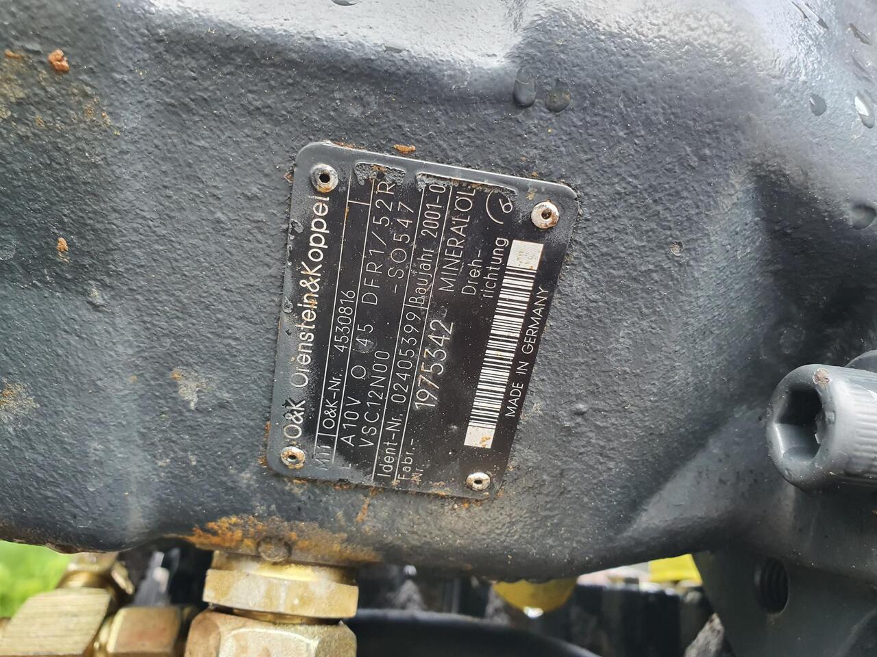 O&K L 25.5 - Bomba hidráulica para Cargadora de ruedas: foto 2 O&K L 25.5 - Bomba hidráulica para Cargadora de ruedas: foto 2