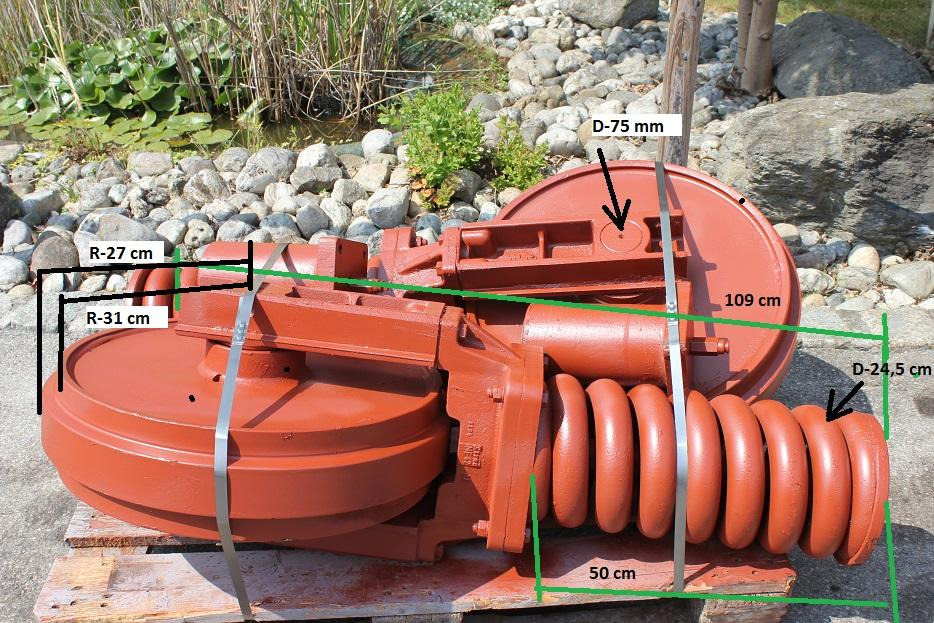 Sennebogen SR 26 - Piezas del tren de rodaje para Maquinaria de construcción: foto 2 Sennebogen SR 26 - Piezas del tren de rodaje para Maquinaria de construcción: foto 2
