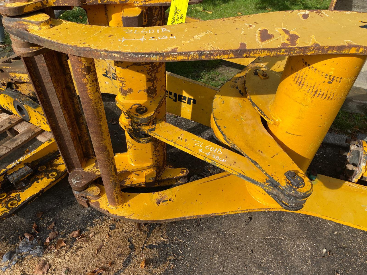 Zettelmeyer ZL 601 B - Brazo: foto 2 Zettelmeyer ZL 601 B - Brazo: foto 2