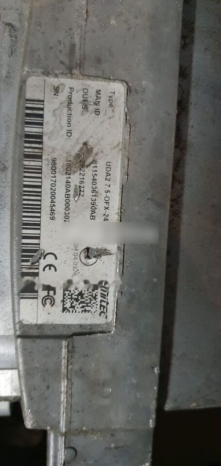 811540361390AB MAN TGX TGL TGM truck - Sistema de escape para Camión: foto 4 811540361390AB MAN TGX TGL TGM truck - Sistema de escape para Camión: foto 4