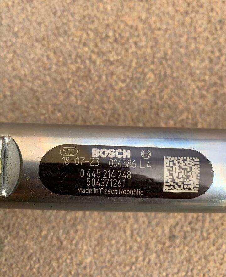 Listwa wtryskowa Bosch D E6 0445214248 IVECO Daily 3.0L - Sistema de combustible para Camión: foto 3 Listwa wtryskowa Bosch D E6 0445214248 IVECO Daily 3.0L - Sistema de combustible para Camión: foto 3
