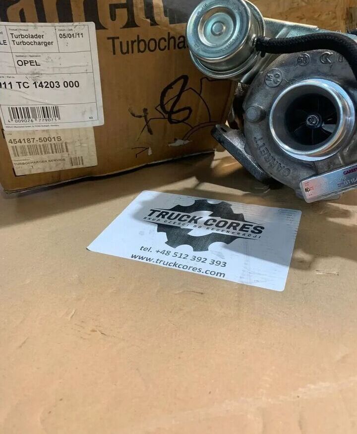 Nowa Turbosprężarka Garrett Opel Astra G/CC 17DTL 50kW/68KM 454187-5001S for car - Turbocompresor para Coche: foto 1 Nowa Turbosprężarka Garrett Opel Astra G/CC 17DTL 50kW/68KM 454187-5001S for car - Turbocompresor para Coche: foto 1