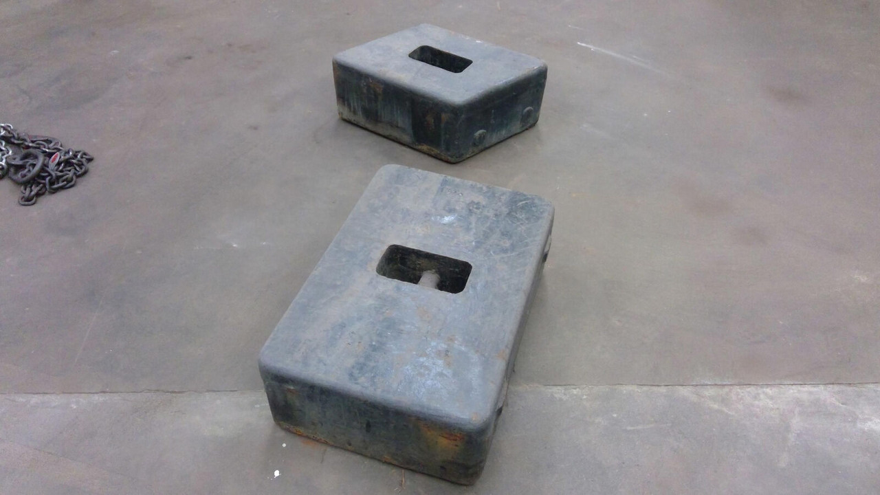 Krupp 70 GMT counterweight - Contrapeso para Autogrúa: foto 4 Krupp 70 GMT counterweight - Contrapeso para Autogrúa: foto 4