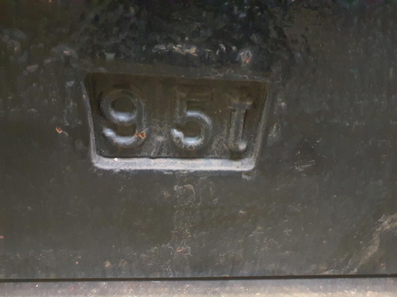 Krupp KMK 5160 counterweight 9,5t - Contrapeso para Autogrúa: foto 5 Krupp KMK 5160 counterweight 9,5t - Contrapeso para Autogrúa: foto 5