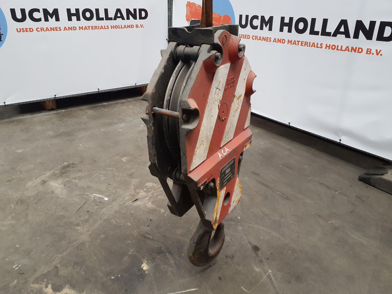 Liebherr Hookblock 17mm 1 sheave 14,5t - Recambio para Autogrúa: foto 1 Liebherr Hookblock 17mm 1 sheave 14,5t - Recambio para Autogrúa: foto 1