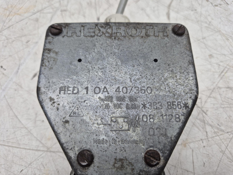 Rexroth Rexroth Pressure Switch HED-1-0A-40/350-L24 - Sistema eléctrico para Grúa: foto 5 Rexroth Rexroth Pressure Switch HED-1-0A-40/350-L24 - Sistema eléctrico para Grúa: foto 5