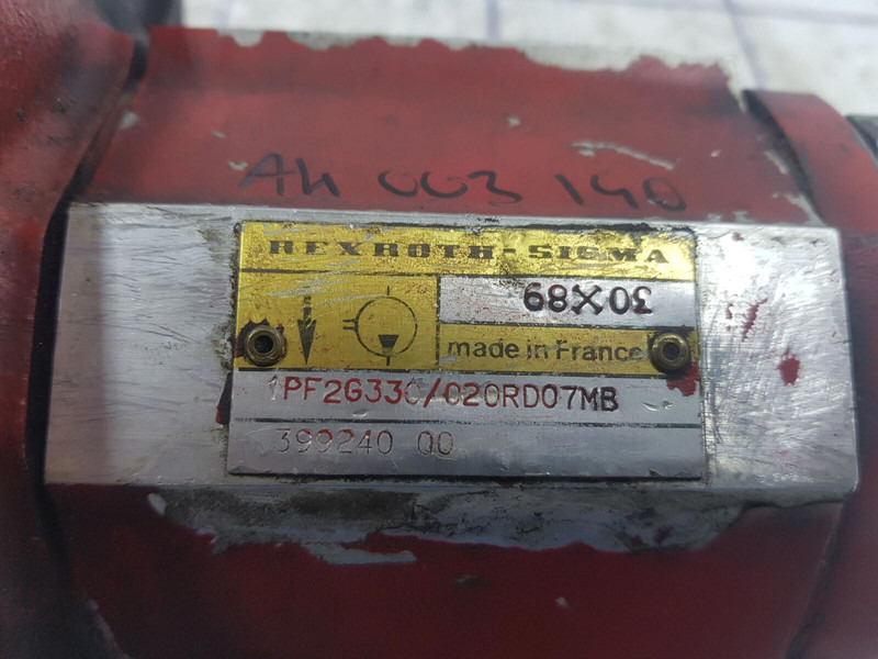 Rexroth Rexroth sigma Gear pump - Bomba hidráulica para Grúa: foto 5 Rexroth Rexroth sigma Gear pump - Bomba hidráulica para Grúa: foto 5