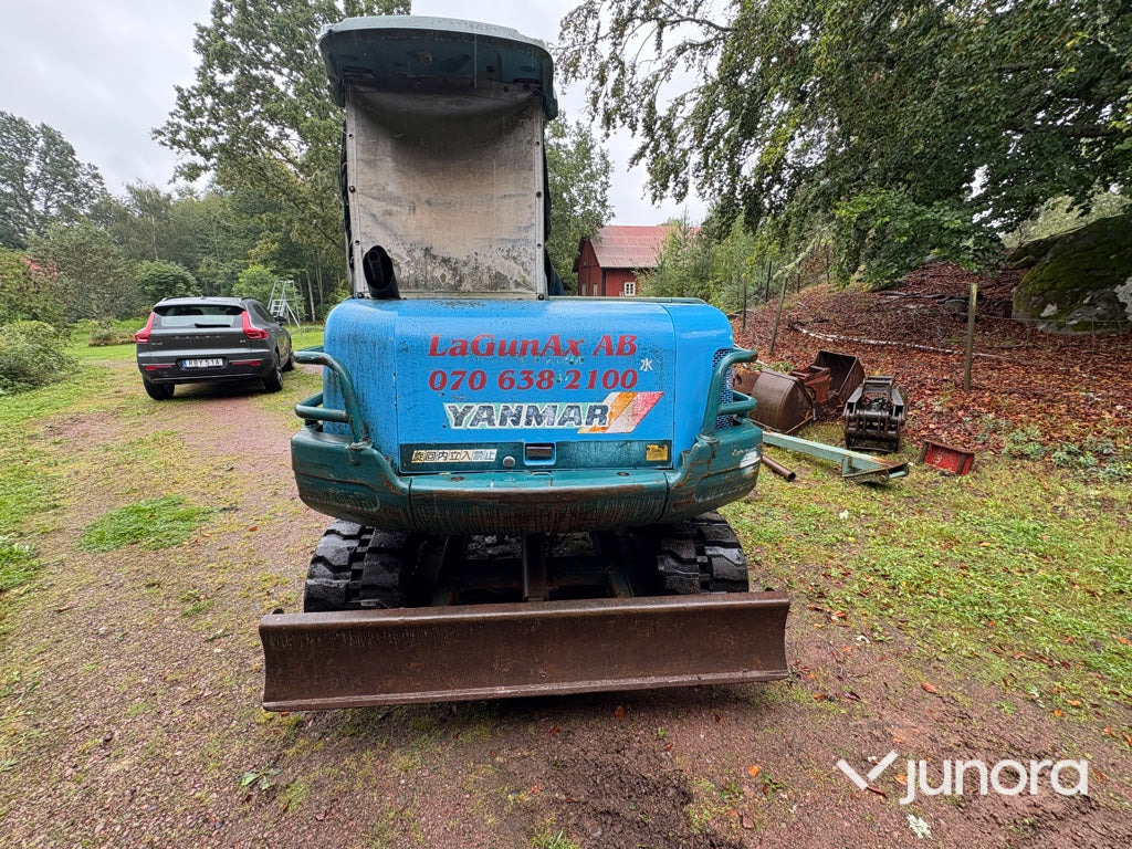 Bandgrävare Yanmar B50 - Excavadora de cadenas: foto 4 Bandgrävare Yanmar B50 - Excavadora de cadenas: foto 4