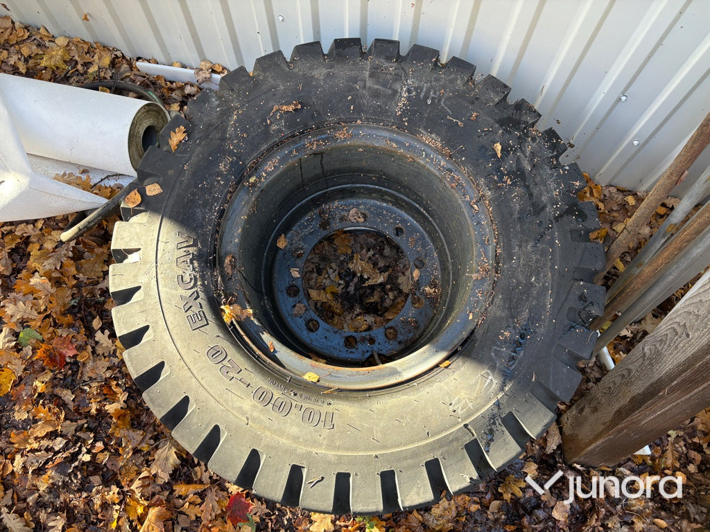 Däck & fälg - Till hjulgrävare Mitas - Rueda completa para Maquinaria de construcción: foto 2 Däck & fälg - Till hjulgrävare Mitas - Rueda completa para Maquinaria de construcción: foto 2