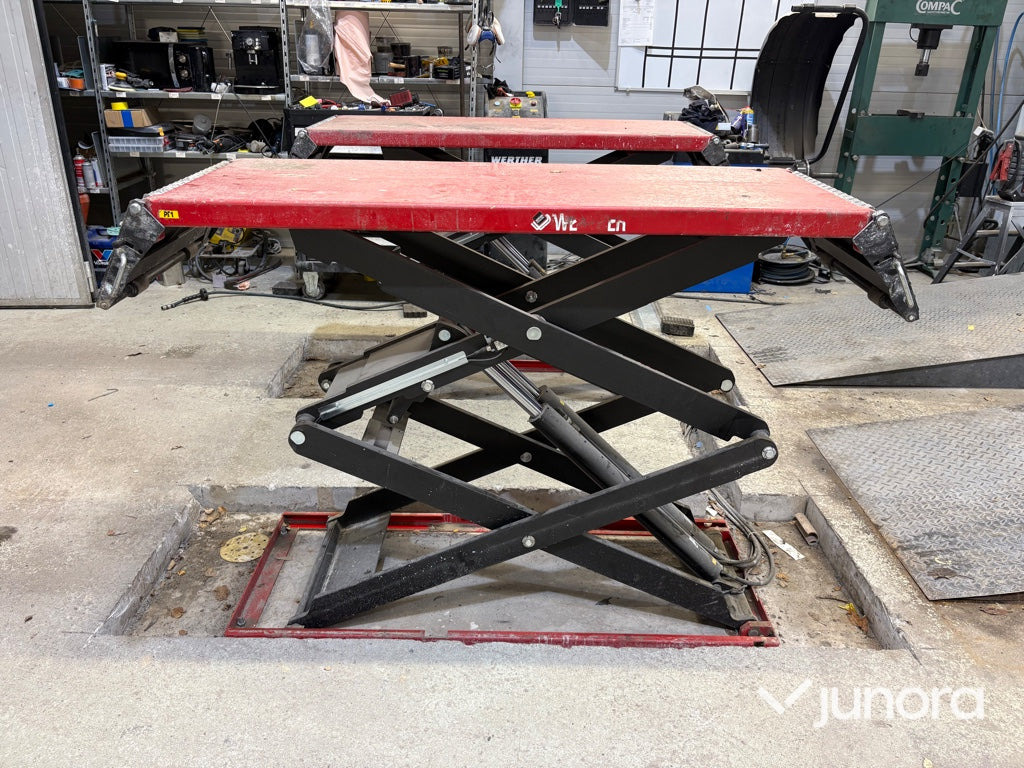 Fordonslyft / Saxlyft - Werther, Stratos SRE, 3500kg - Equipo de taller: foto 4 Fordonslyft / Saxlyft - Werther, Stratos SRE, 3500kg - Equipo de taller: foto 4