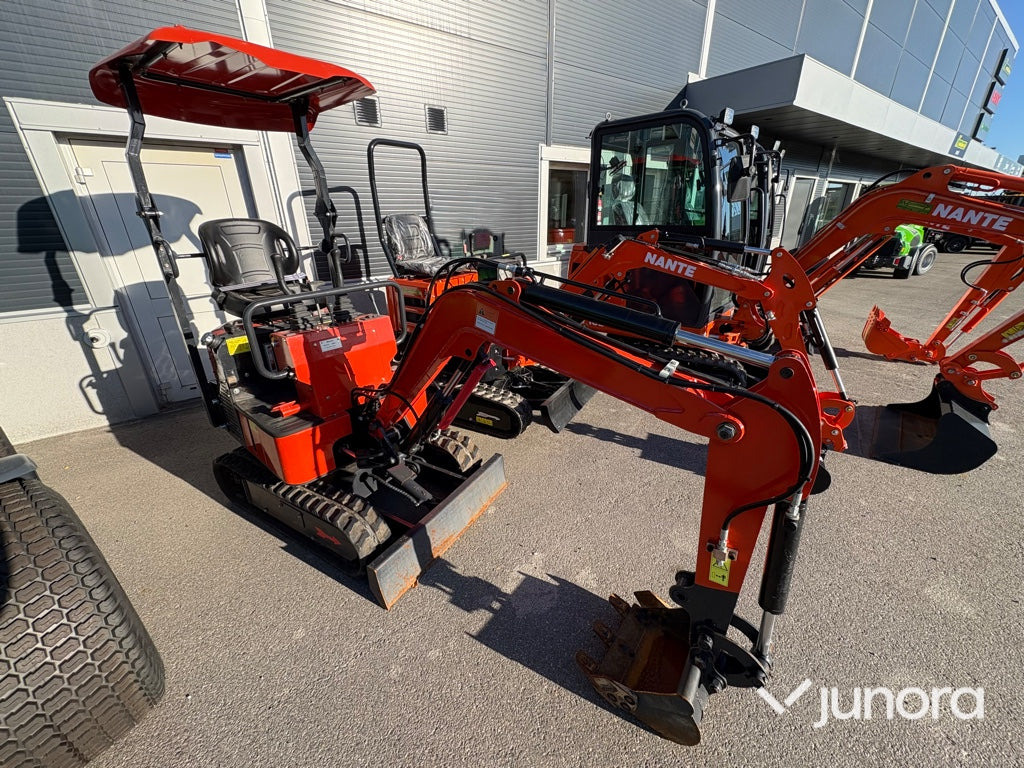 Minigrävare - Nante, NT12, Breddbar undervagn - Miniexcavadora: foto 1 Minigrävare - Nante, NT12, Breddbar undervagn - Miniexcavadora: foto 1