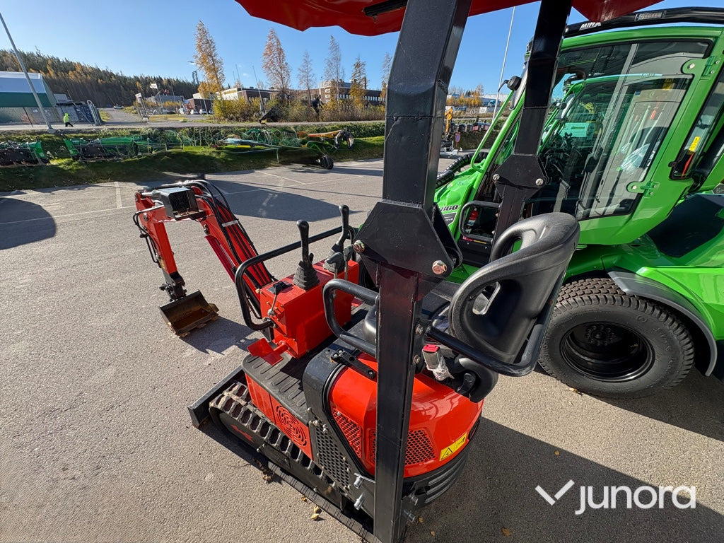 Miniexcavadora Minigrävare - Nante, NT12, Breddbar undervagn: foto 11