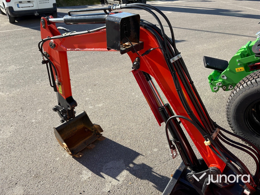 Miniexcavadora Minigrävare - Nante, NT12, Breddbar undervagn: foto 13