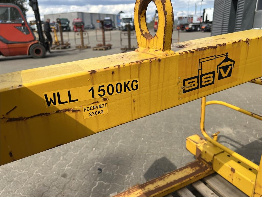 BSV 1500kg Pallegaffel - Model: PG 130-1.5 SB - Horquillas: foto 5 BSV 1500kg Pallegaffel - Model: PG 130-1.5 SB - Horquillas: foto 5