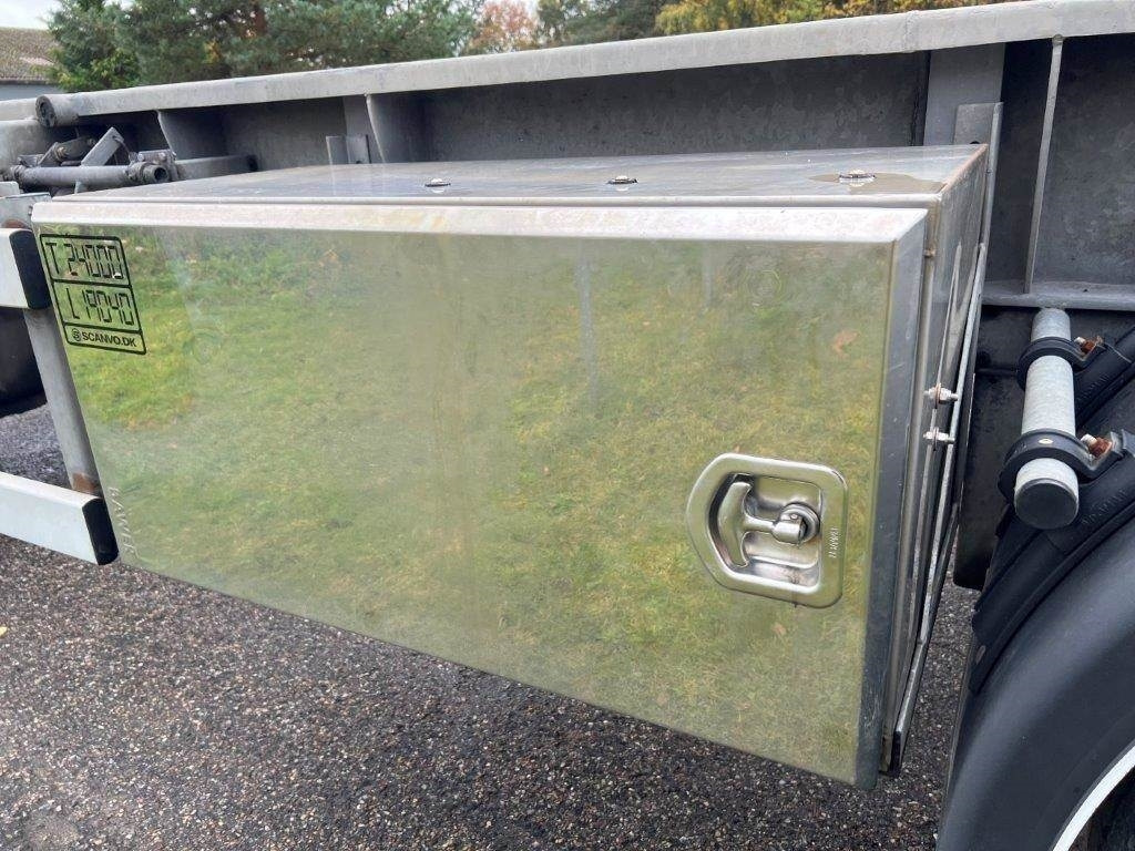 Remolque multilift/ Portacontenedores de cadenas HFR PO 24 3 akslet container hænger uden tip: foto 11