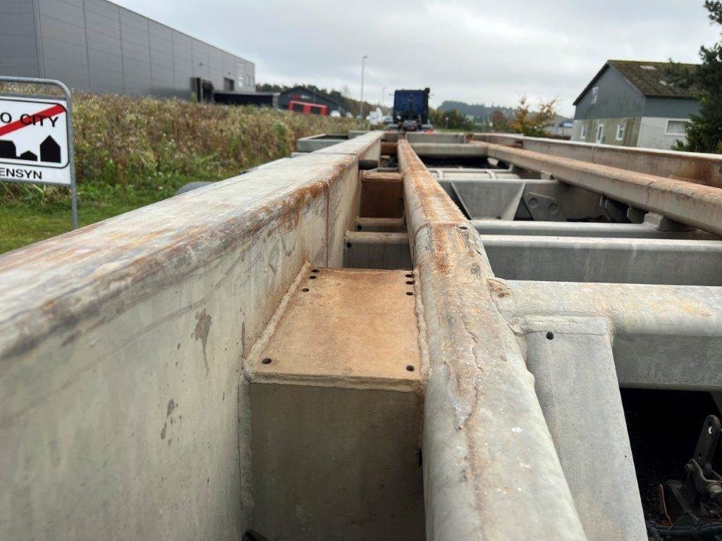 Remolque multilift/ Portacontenedores de cadenas HFR PO 24 3 akslet container hænger uden tip: foto 9
