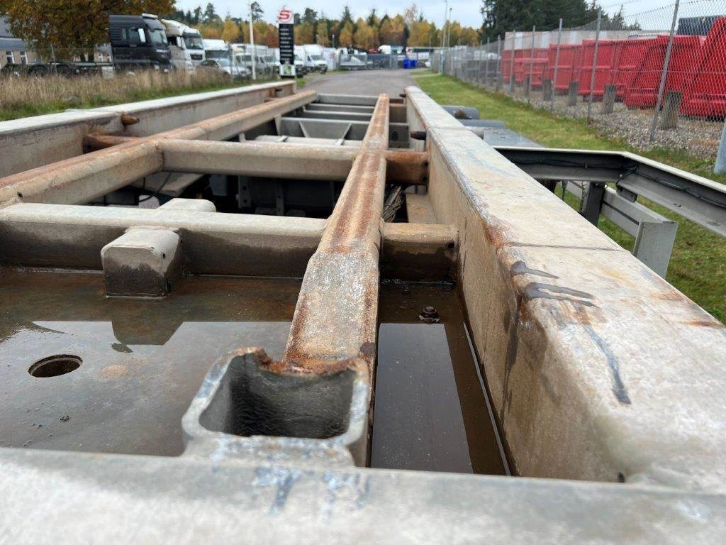 Remolque multilift/ Portacontenedores de cadenas HFR PO 24 3 akslet container hænger uden tip: foto 16