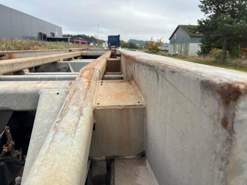Remolque multilift/ Portacontenedores de cadenas HFR PO 24 3 akslet container hænger uden tip: foto 10