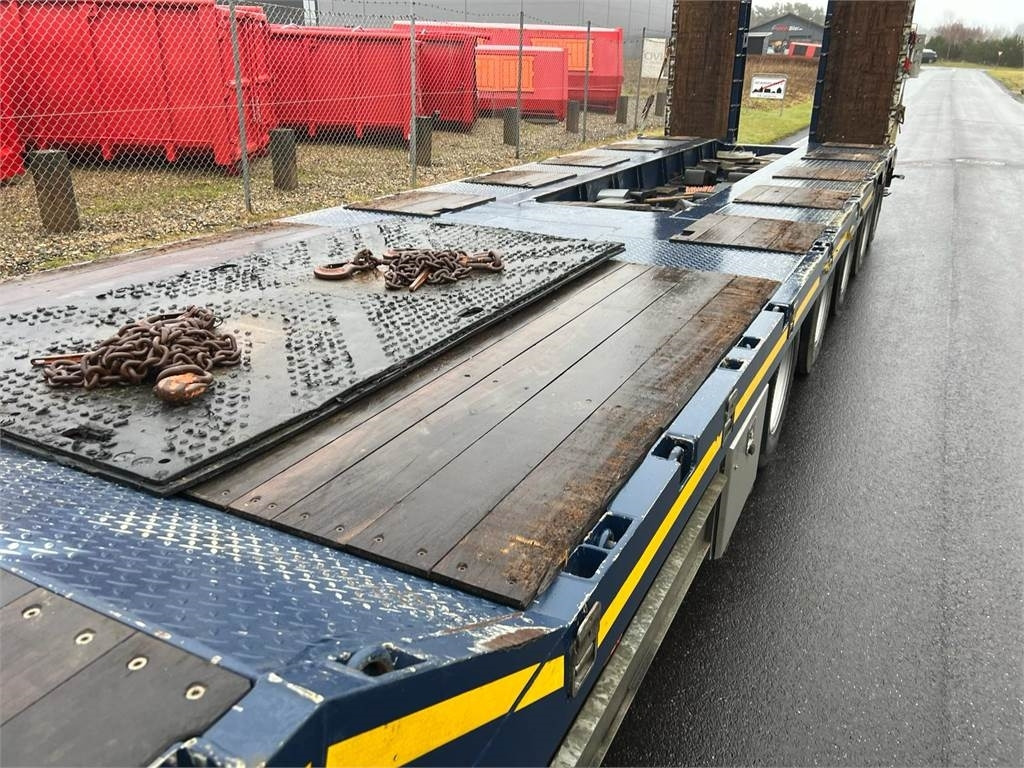 Remolque góndola rebajadas HRD 7 akslet - 84 ton blokvogn med ramper: foto 9