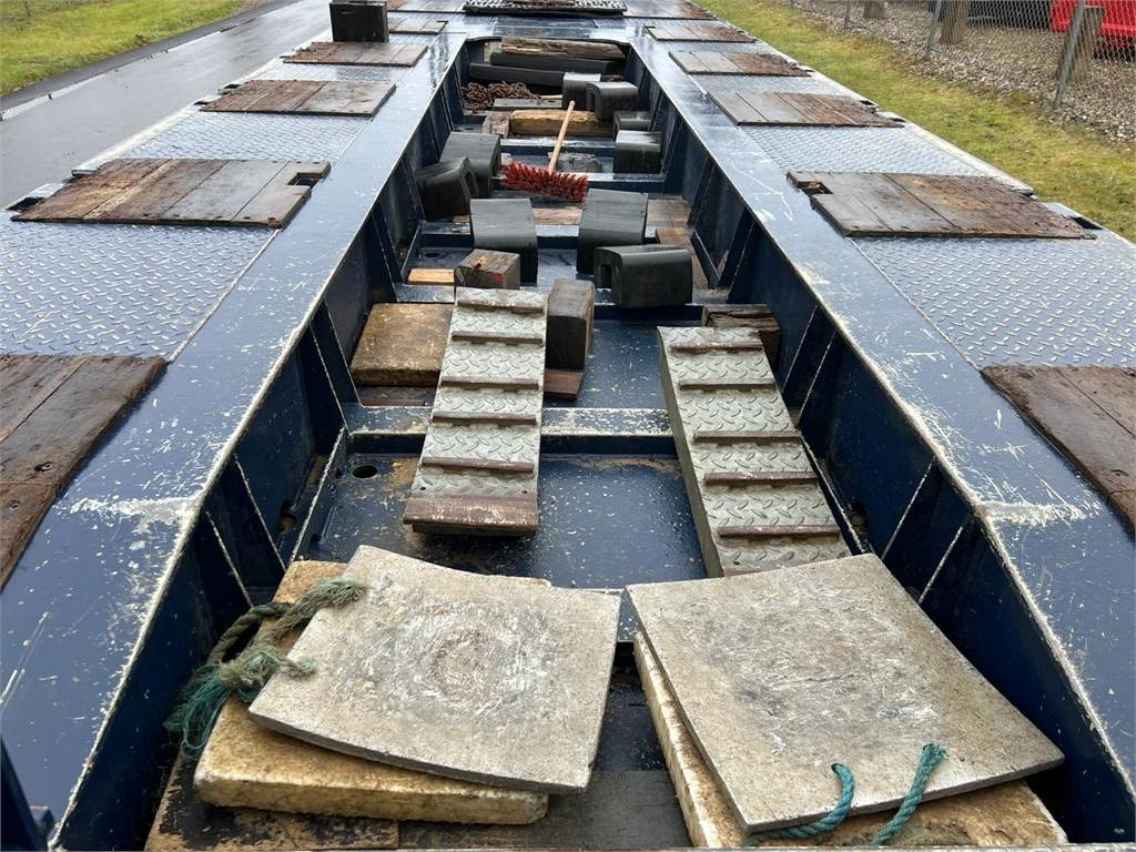 Remolque góndola rebajadas HRD 7 akslet - 84 ton blokvogn med ramper: foto 11