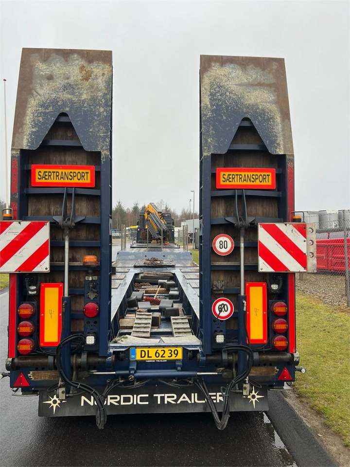 Remolque góndola rebajadas HRD 7 akslet - 84 ton blokvogn med ramper: foto 7