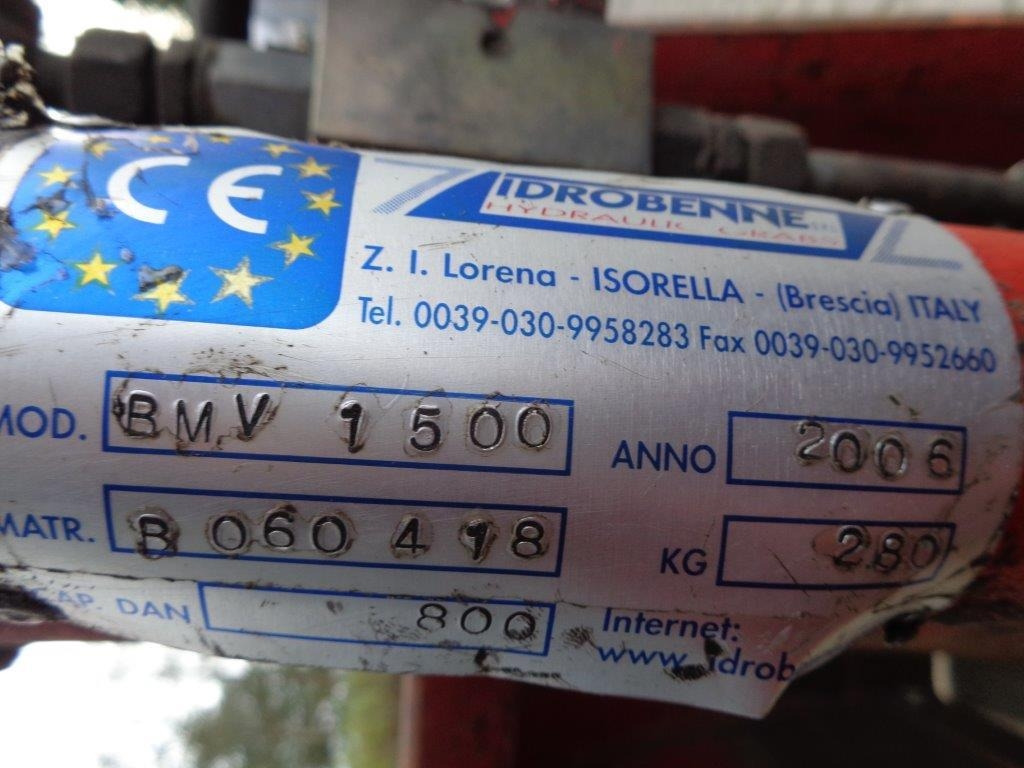 Idrobenne BMV 1500 grab - Cuchara de mordazas: foto 3 Idrobenne BMV 1500 grab - Cuchara de mordazas: foto 3