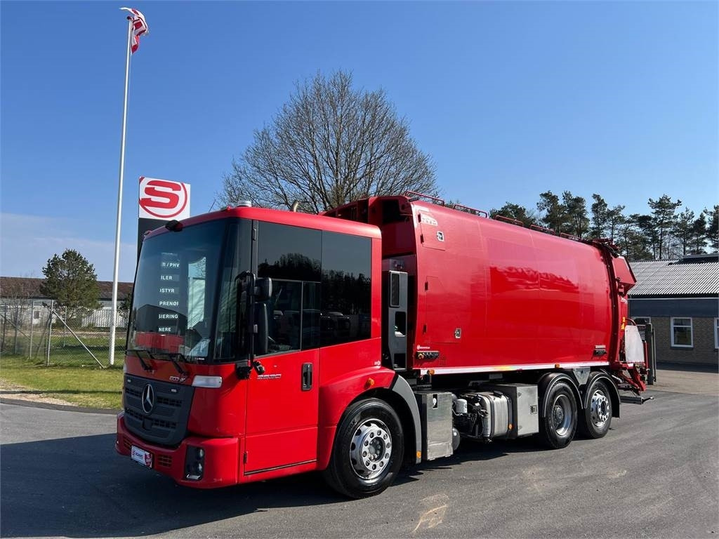Mercedes-Benz Econic 2630L ENA 4 kammer NTM - Camión de basura: foto 1 Mercedes-Benz Econic 2630L ENA 4 kammer NTM - Camión de basura: foto 1