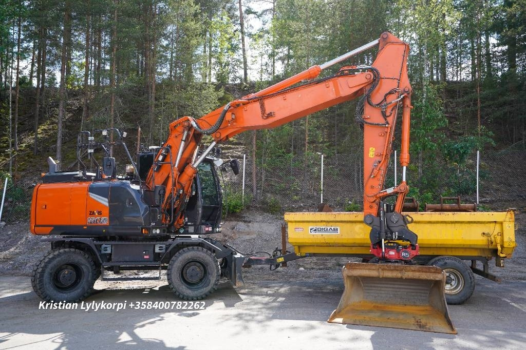 Hitachi ZX180W-7 HUIPPUVARUSTEET STAGE 5 - Excavadora de ruedas: foto 1 Hitachi ZX180W-7 HUIPPUVARUSTEET STAGE 5 - Excavadora de ruedas: foto 1