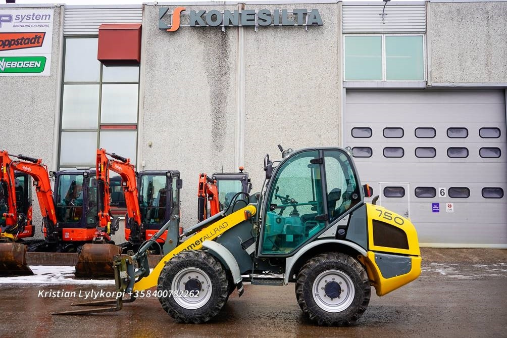 Kramer 750 UUDET RENKAAT - Cargadora de ruedas: foto 1 Kramer 750 UUDET RENKAAT - Cargadora de ruedas: foto 1