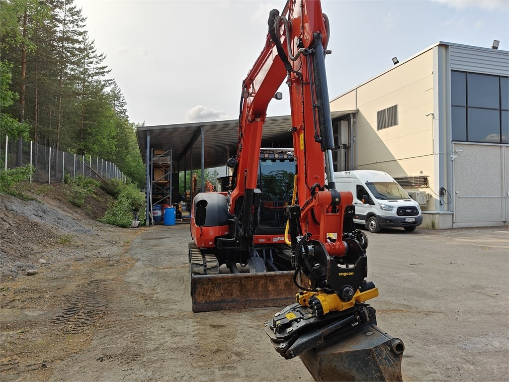 Miniexcavadora Kubota KX085-5 ENGCON, VASARA, KAUHAT: foto 8
