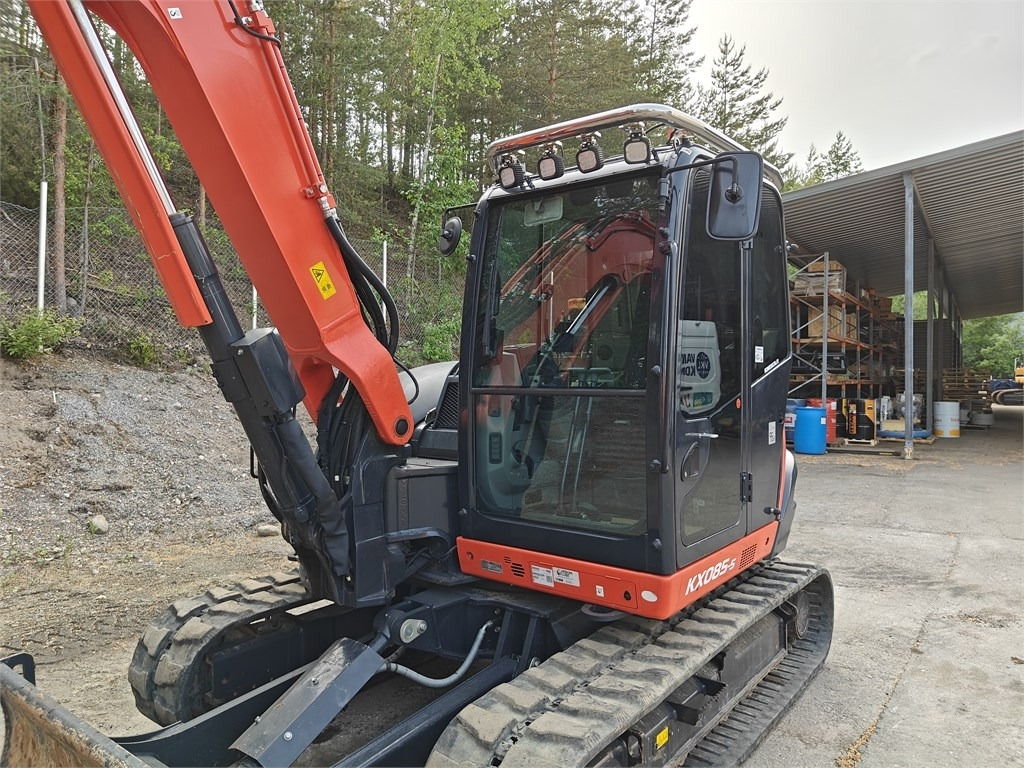 Miniexcavadora Kubota KX085-5 ENGCON, VASARA, KAUHAT: foto 10