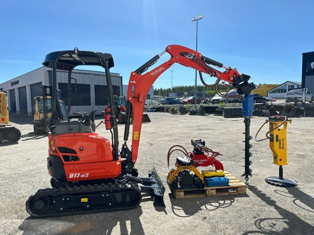 Kubota U 17-3 uusi Varustelupaketilla - Miniexcavadora: foto 5 Kubota U 17-3 uusi Varustelupaketilla - Miniexcavadora: foto 5