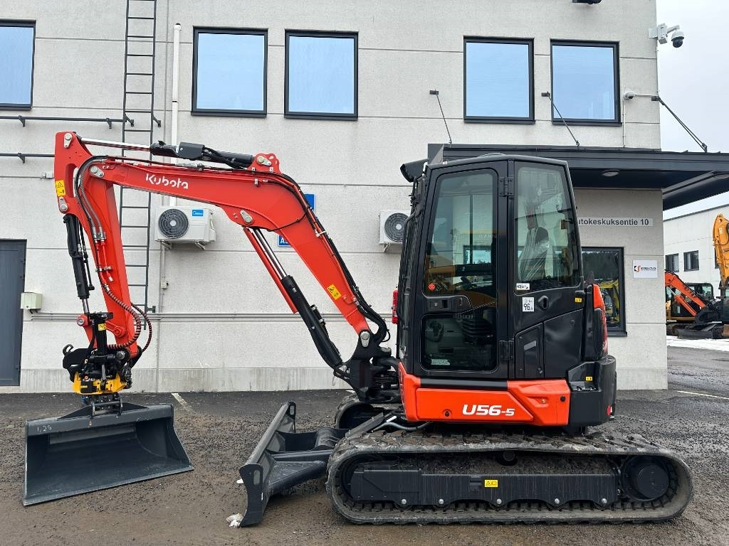 Kubota U 56-5 Uusi varusteilla - Miniexcavadora: foto 1 Kubota U 56-5 Uusi varusteilla - Miniexcavadora: foto 1