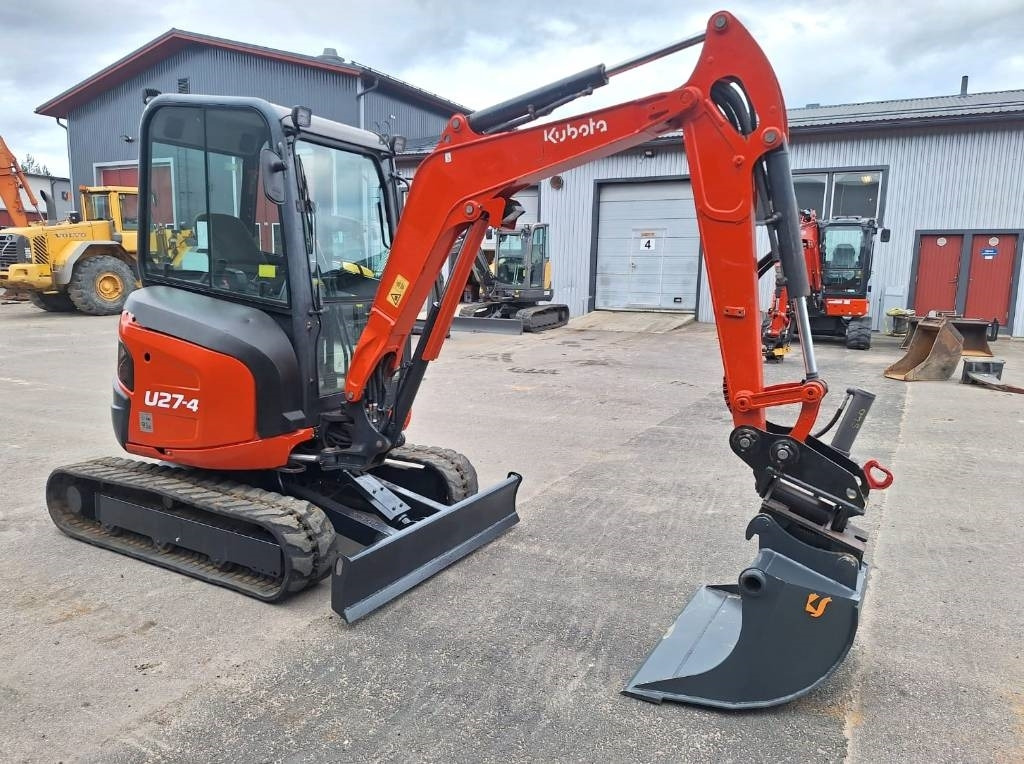 Miniexcavadora Kubota U27-4 KALLISTAJALLA, HUOLLETTU: foto 6