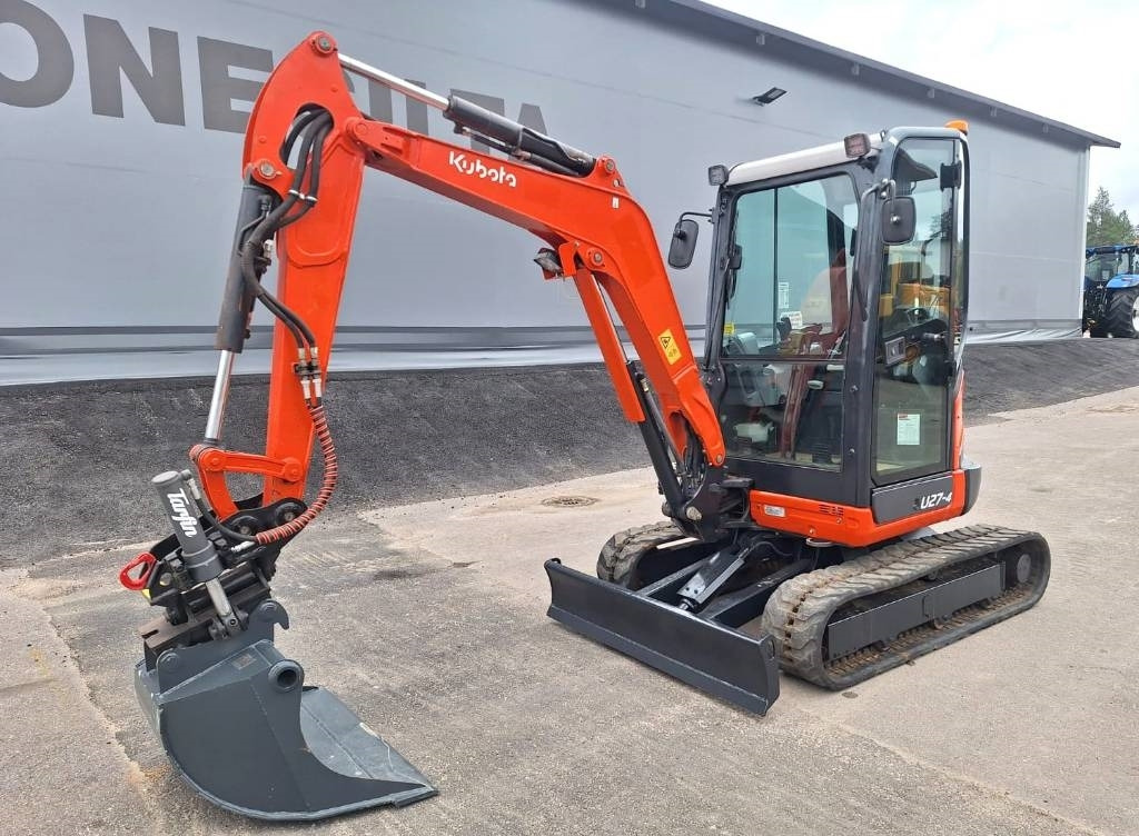 Miniexcavadora Kubota U27-4 KALLISTAJALLA, HUOLLETTU: foto 8