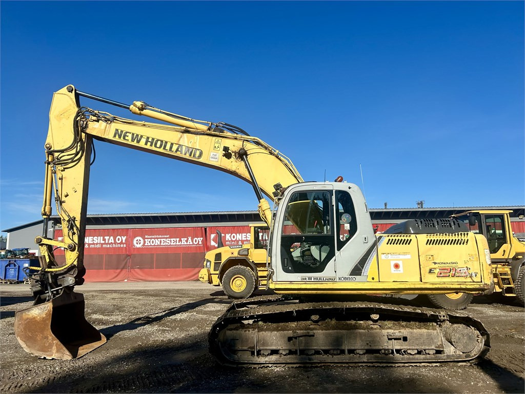 Excavadora de cadenas New Holland 215B: foto 1