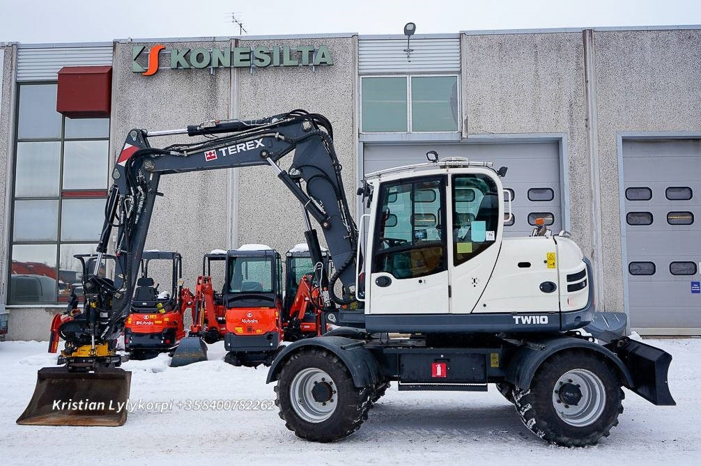 Terex TW110 PYÖRITTÄJÄLLÄ - Excavadora de ruedas: foto 1 Terex TW110 PYÖRITTÄJÄLLÄ - Excavadora de ruedas: foto 1