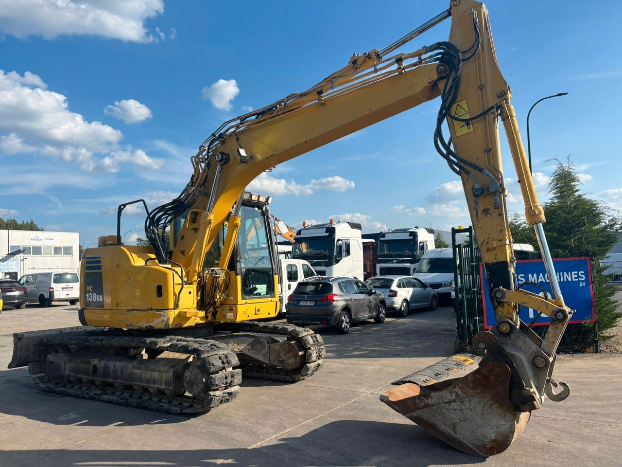 Komatsu PC138US-8. Klima. Hydr Schnelw. 2 Löffel. - Excavadora de cadenas: foto 4 Komatsu PC138US-8. Klima. Hydr Schnelw. 2 Löffel. - Excavadora de cadenas: foto 4