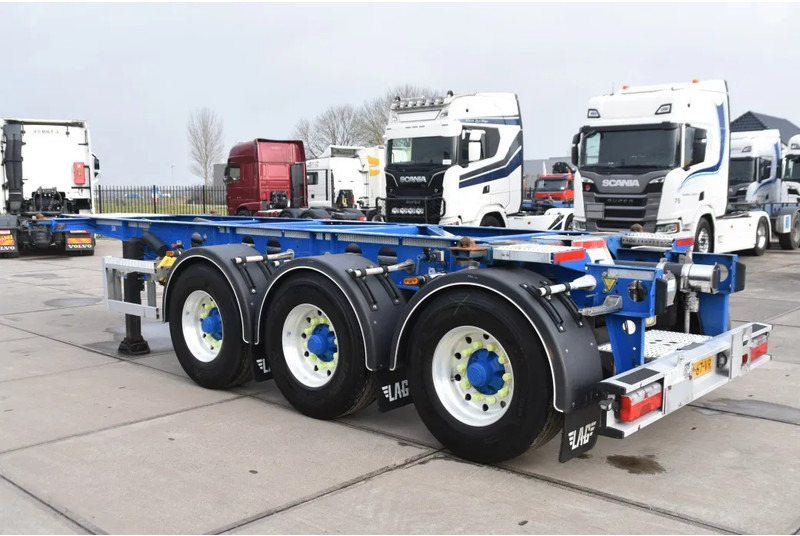 LAG O-3-CC - 20FT SWAP - ADR FL - ALCOA - BPW AXLES - DISC BRAKES - EMPTY WEIGHT 3080 KG!! - Semirremolque portacontenedore/ Intercambiable: foto 4 LAG O-3-CC - 20FT SWAP - ADR FL - ALCOA - BPW AXLES - DISC BRAKES - EMPTY WEIGHT 3080 KG!! - Semirremolque portacontenedore/ Intercambiable: foto 4