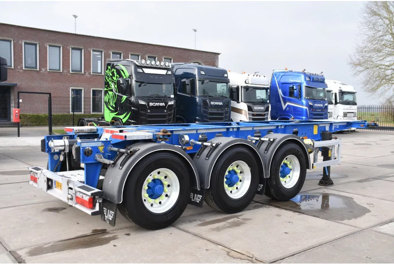 LAG O-3-CC - 20FT SWAP - ADR FL - ALCOA - BPW AXLES - DISC BRAKES - EMPTY WEIGHT 3080 KG!! - Semirremolque portacontenedore/ Intercambiable: foto 2 LAG O-3-CC - 20FT SWAP - ADR FL - ALCOA - BPW AXLES - DISC BRAKES - EMPTY WEIGHT 3080 KG!! - Semirremolque portacontenedore/ Intercambiable: foto 2