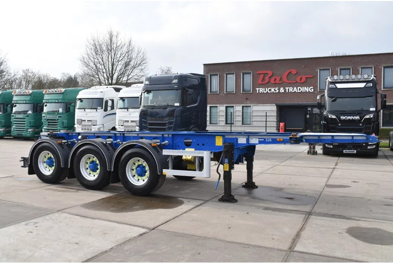 LAG O-3-CC - 20FT SWAP - ADR FL - ALCOA - BPW AXLES - DISC BRAKES - EMPTY WEIGHT 3080 KG!! - Semirremolque portacontenedore/ Intercambiable: foto 1 LAG O-3-CC - 20FT SWAP - ADR FL - ALCOA - BPW AXLES - DISC BRAKES - EMPTY WEIGHT 3080 KG!! - Semirremolque portacontenedore/ Intercambiable: foto 1