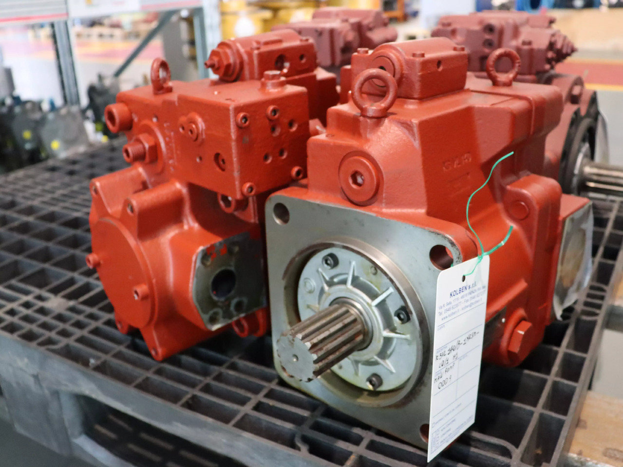 Kawasaki K3VL140B-1NRSM-L01 H1 - Bomba hidráulica para Maquinaria de construcción: foto 1 Kawasaki K3VL140B-1NRSM-L01 H1 - Bomba hidráulica para Maquinaria de construcción: foto 1