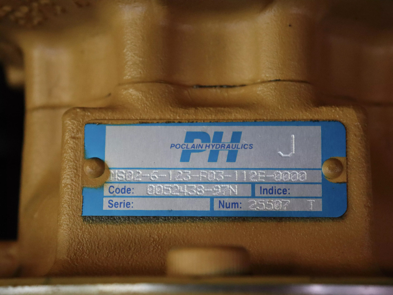 POCLAIN MS02-6-123-F03-112E-0000 - Motor hidráulico para Maquinaria de construcción: foto 4 POCLAIN MS02-6-123-F03-112E-0000 - Motor hidráulico para Maquinaria de construcción: foto 4